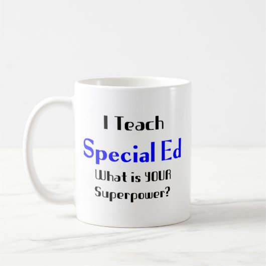 Mug enseignement spécial (Gauche)