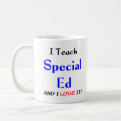 Mug enseignement spécial & amour (Gauche)