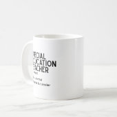 Mug enseignement spécial définition (Devant gauche)