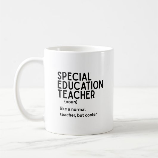 Mug enseignement spécial définition (Gauche)