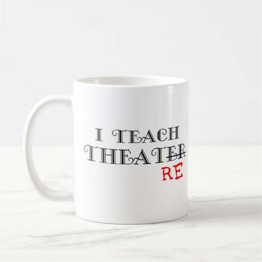 Mug enseignement théâtral (Gauche)