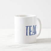 Mug Enseigner. (Devant droit)