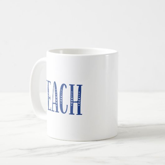 Mug Enseigner. (Devant gauche)