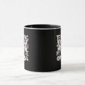 Mug Enseigner à mes petits préférés Lapin de Pâques En (Centre)
