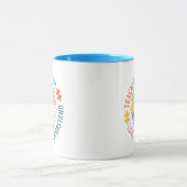 Mug "Enseigner Accepter Aimer Comprendre" Pièce de Puz (Centre)