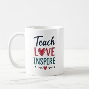 Mug Enseigner Amour Inspirer