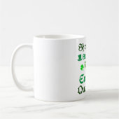 Mug Enseigner avec la chance St. Patrick’s Day Edition (Gauche)