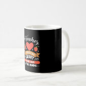 Mug Enseigner Cela Prend Un Grand Coeur (Devant droit)