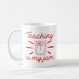 Mug Enseigner, c'est ma confiture