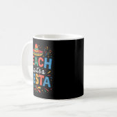 Mug Enseigner comme un enseignant de fiesta sombrero c (Devant gauche)