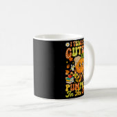 Mug Enseigner la citrouille la plus mignonne dans le p (Devant droit)