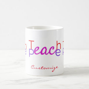 Mug Enseigner la paix Thunder_Cove