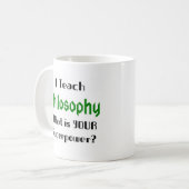 Mug enseigner la philosophie (Devant gauche)