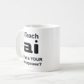 Mug enseigner l'ai (Devant gauche)