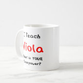 Mug enseigner l'alto (Devant gauche)