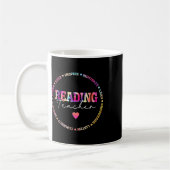 Mug Enseigner L'Amour Inspirer Lecture Professeur Tie (Gauche)