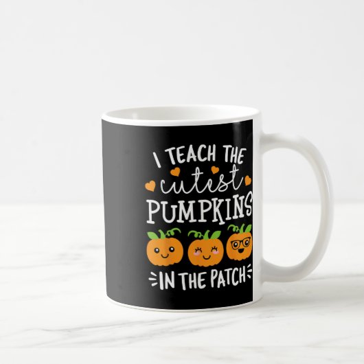 Mug Enseigner Les Citrouilles Les Plus Cuttes Dans Le (Droite)