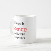 Mug enseigner les sciences (Devant gauche)