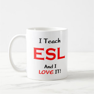 Mug enseigner l'esl & aimer