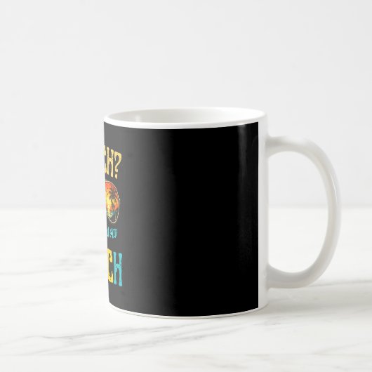 Mug Enseigner pensée dite plage drôle professeur été a (Droite)