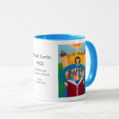 Mug Enseignez-Leur Avec Diligence (Devant droit)