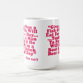 Mug Enseignez un homme à pêcher (Centre)