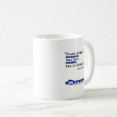 Mug Enseignez un homme à raisonner… (Devant droit)