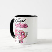 Mug Ensemble Café & Donut Design de la Saint-Valentin (Devant gauche)