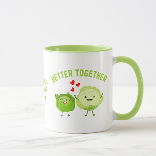 Mug ENSEMBLE C'est mieux Chou Chou Valentins pour coup (Droite)