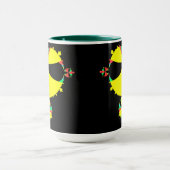Mug Ensemble complet de mandelbrot pop art (Centre)