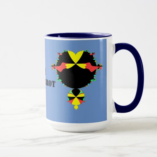 Mug Ensemble complet de mandelbrot pop art (Droite)