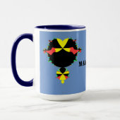 Mug Ensemble complet de mandelbrot pop art (Gauche)