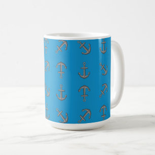 Mug Ensemble d'Ancres pour bateaux à cartons