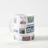 Mug Ensemble de divers lecteurs de cassettes vintages. (Devant gauche)