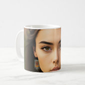 Mug Ensemble De Jeunes Femmes Amérindiennes Belles (Devant gauche)