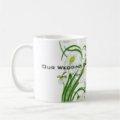Mug Ensemble de mariage Fleurs de Marguerite de Gerber (Gauche)