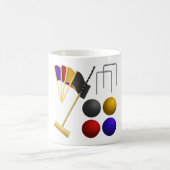 Mug Ensemble de matériel de croquet Maillet Boules Arc (Centre)