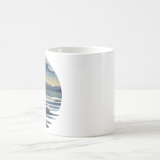 Mug Ensemble De Peintures De Style Van Gogh, Une Mer A (Centre)