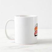 Mug Ensemble de sushis Kawaii - crevettes à l'oeuf de  (Gauche)