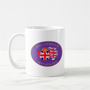 Mug Ensemble de thé Union Jack pour le couronnement du