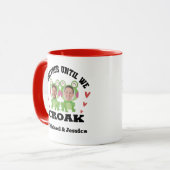 Mug Ensemble jusqu'à ce que nous coassions Grenouille  (Devant gauche)