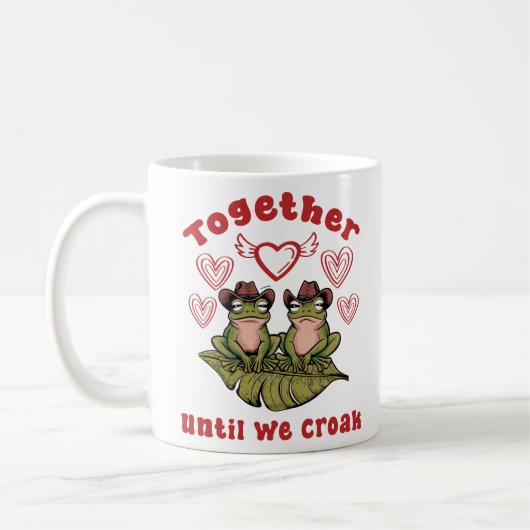 Mug Ensemble Jusqu'À Ce Que Nous Crochions, Cute Howdy (Gauche)