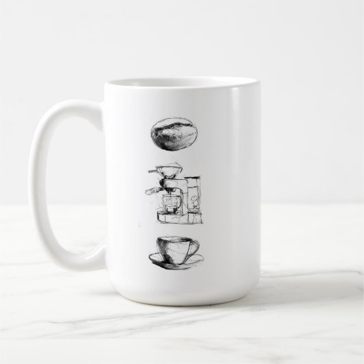 Mug Ensemble Lover Café (Gauche)