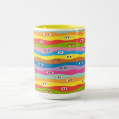 Mug Ensemble Motif des yeux (Centre)