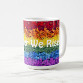 Mug Ensemble, Nous Rendons Des Fleurs De Fierté (Devant droit)