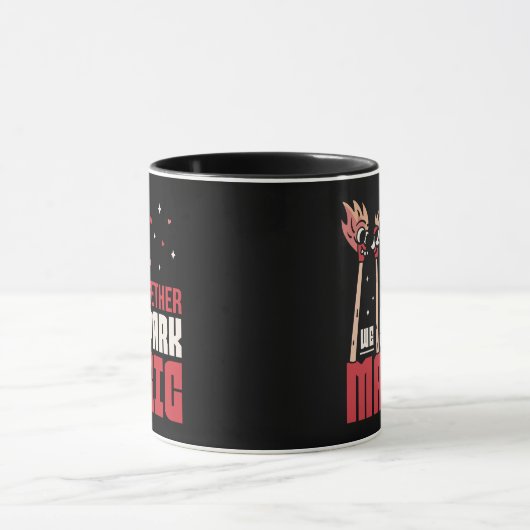 MUG ENSEMBLE, NOUS SPARK MAGIC CORCHES COUPLE (Centre)