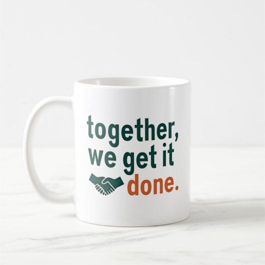 Mug Ensemble, nous y arrivons (Gauche)