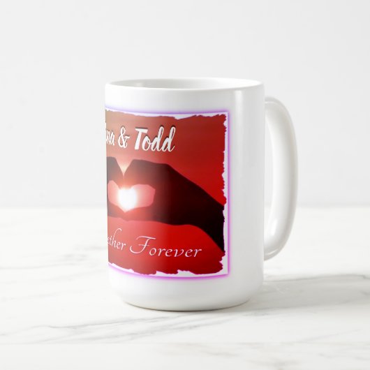 Mug Ensemble Paraphe Forever (Devant droit)