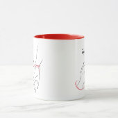 Mug Ensemble pour toujours couples de la Saint-Valenti (Centre)