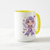 Mug Ensemble pour un remède (Devant droit)